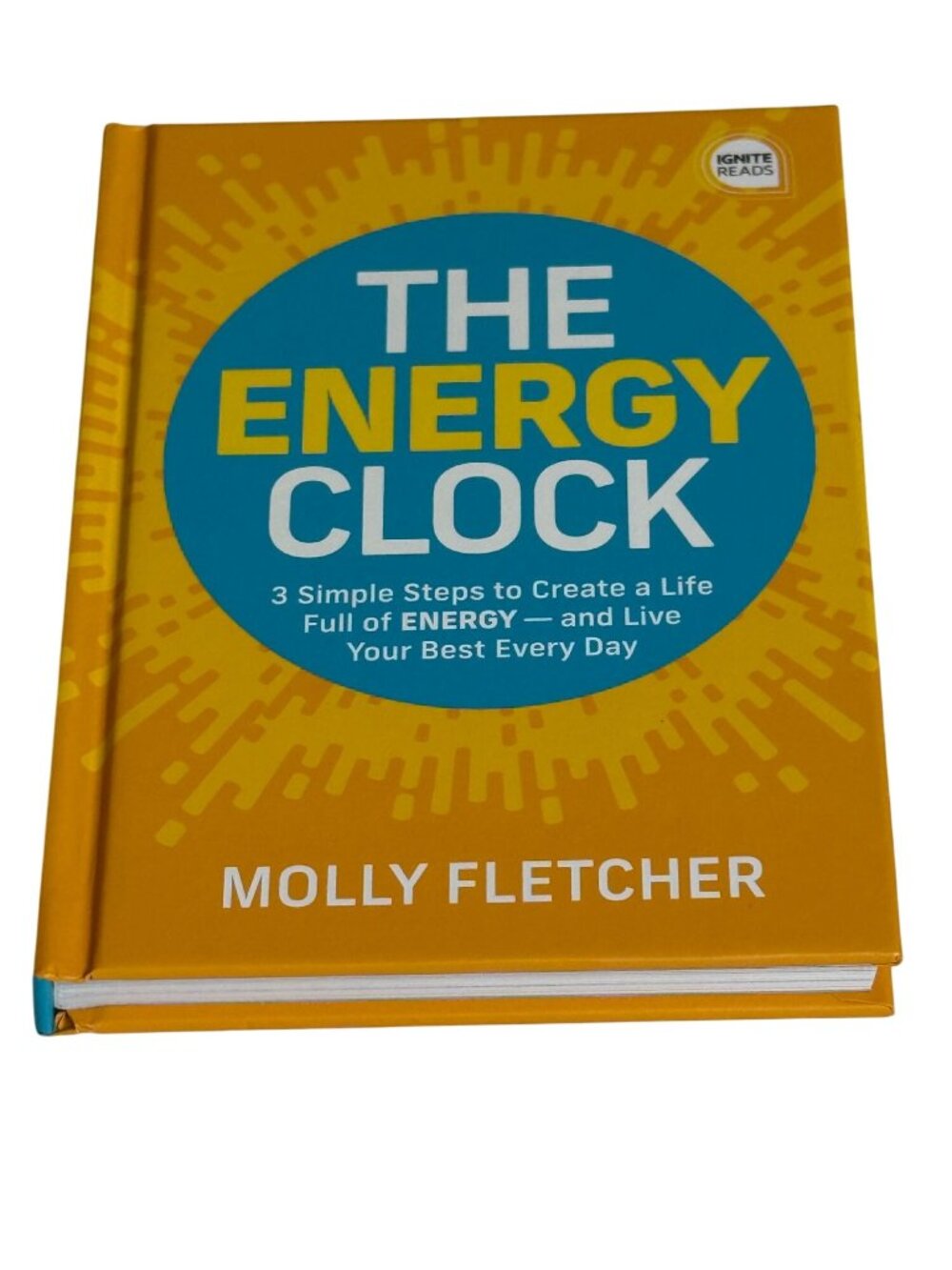 The Energy Clock Molly Fletcher Hardcover Productivity Self Help Book